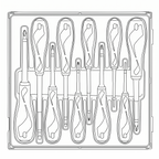 Juego de destornilladores aislados mixtos Teng Tools TT2 de 10 piezas — TTDV910N