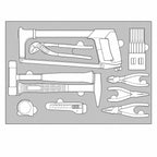 Juego de herramientas general Teng Tools FOAM4X4 25 piezas — TTEPS25