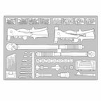 Juego de herramientas de servicio general Teng Tools FOAM4X4 219 piezas — TTEX219