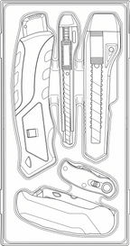 Juego de Cuchillos Teng Tools, 40 Piezas (TT1) — TTK40
