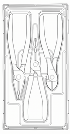 Teng Tools Juego de alicates de vinilo TT1 de 3 piezas — TTMB03