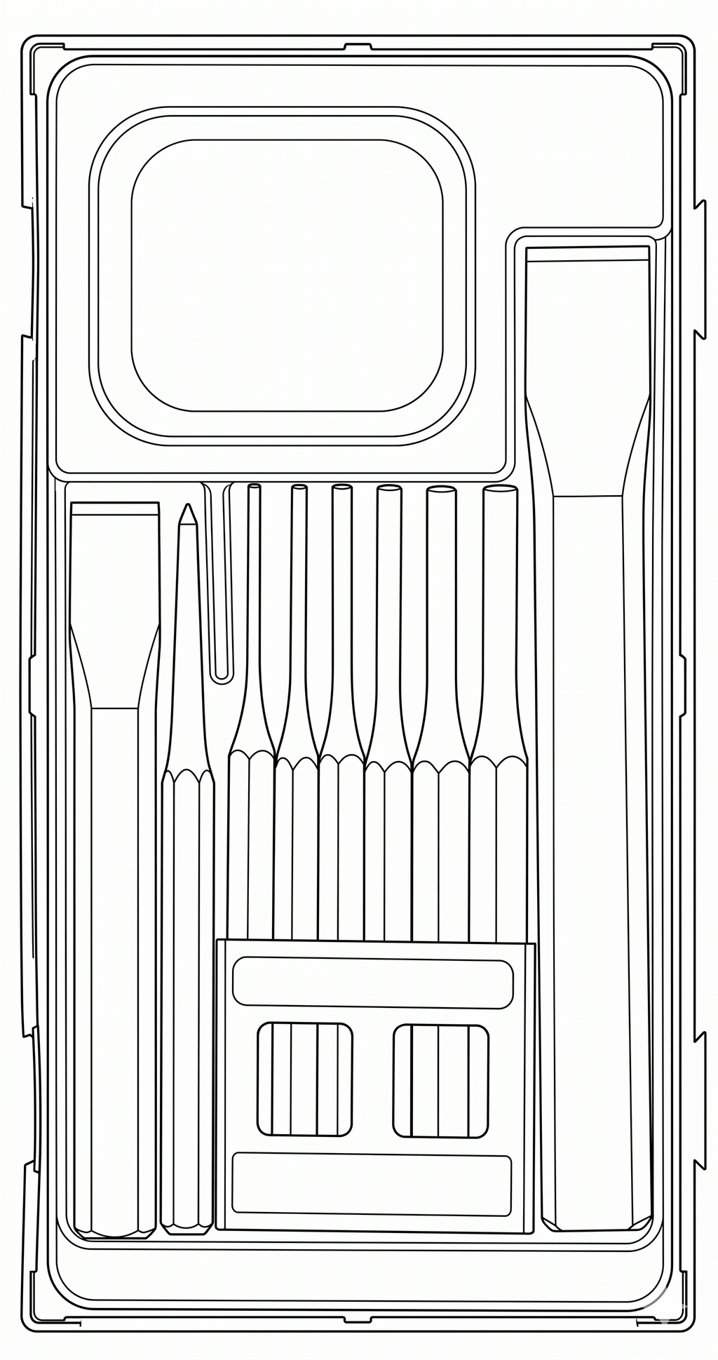 Punch & Chisel Set TT1 9 Pieces