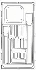Juego de punzones y cinceles Teng Tools TT1 de 9 piezas — TTPC09