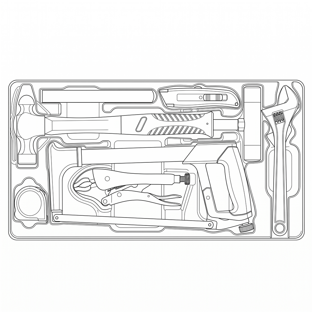 General Tool Set BP TT4 9 Pieces