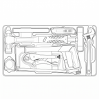 Juego general de herramientas Teng Tools BP TT4, 9 piezas — TTPS09