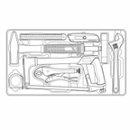 Juego de herramientas general Teng Tools E TT4 de 9 piezas — TTPS09E