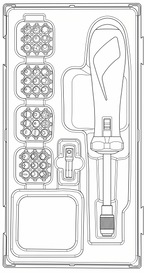 Juego de destornilladores dinamométricos Teng Tools TT1, 38 piezas — TTSD38