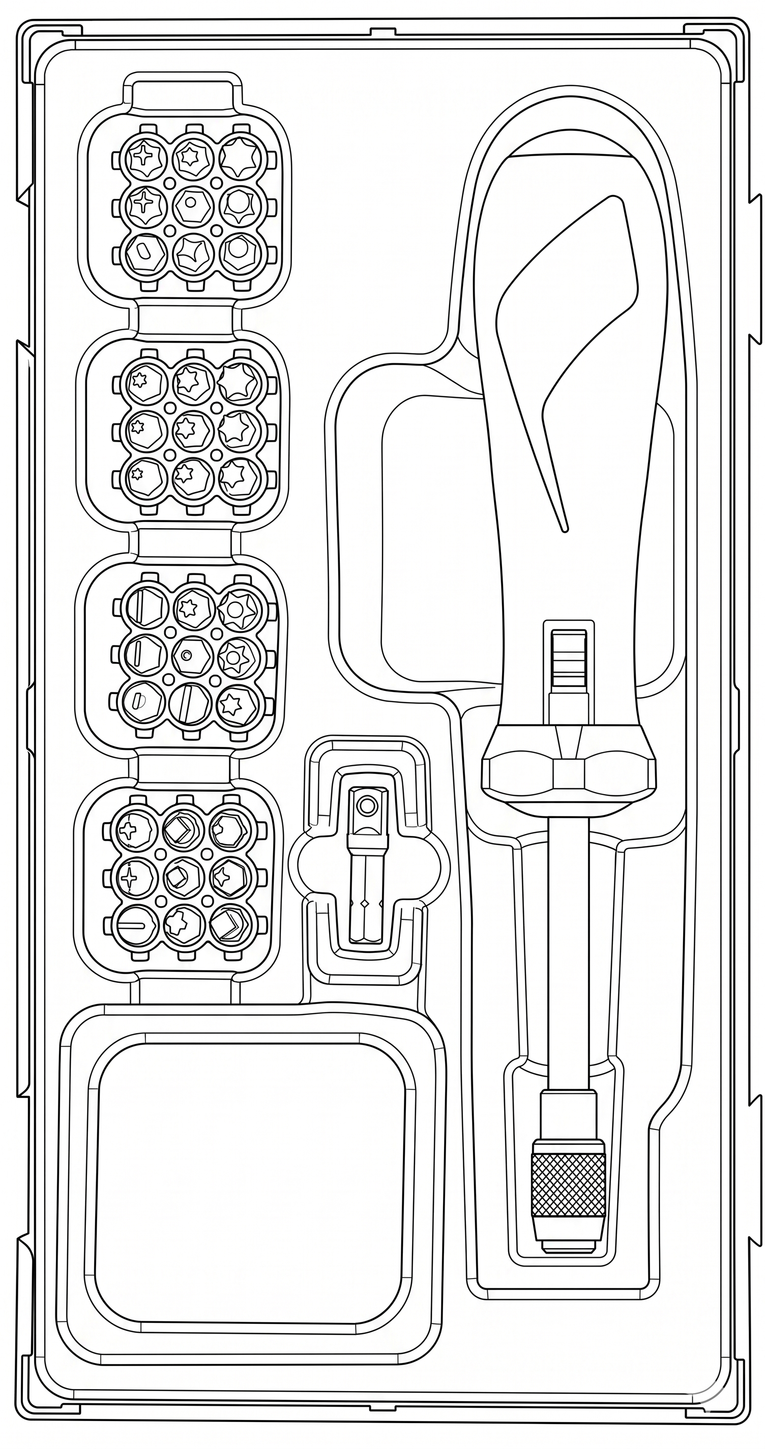 Torque Screwdriver Set TT1 38 Pieces