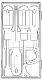 Juego de raspadores Teng Tools de 4 piezas — TTSR04