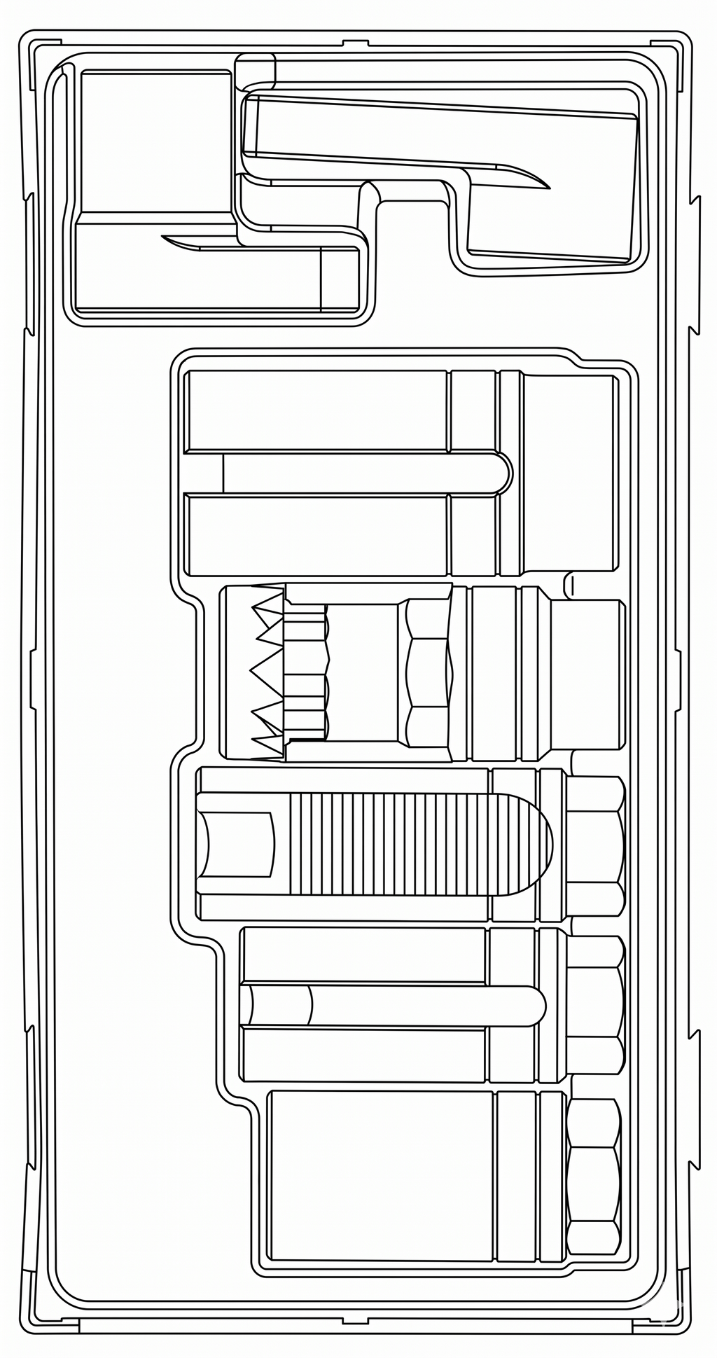 Automotive Socket Set 7 Pieces