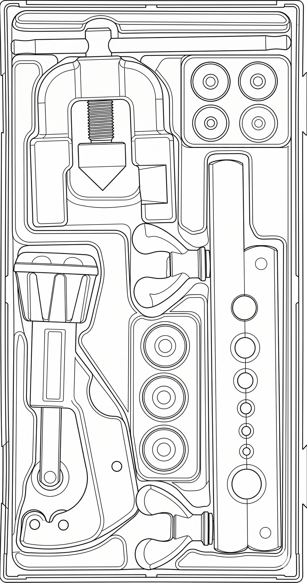 Flaring Tool Set, 10 Pieces (TT1)