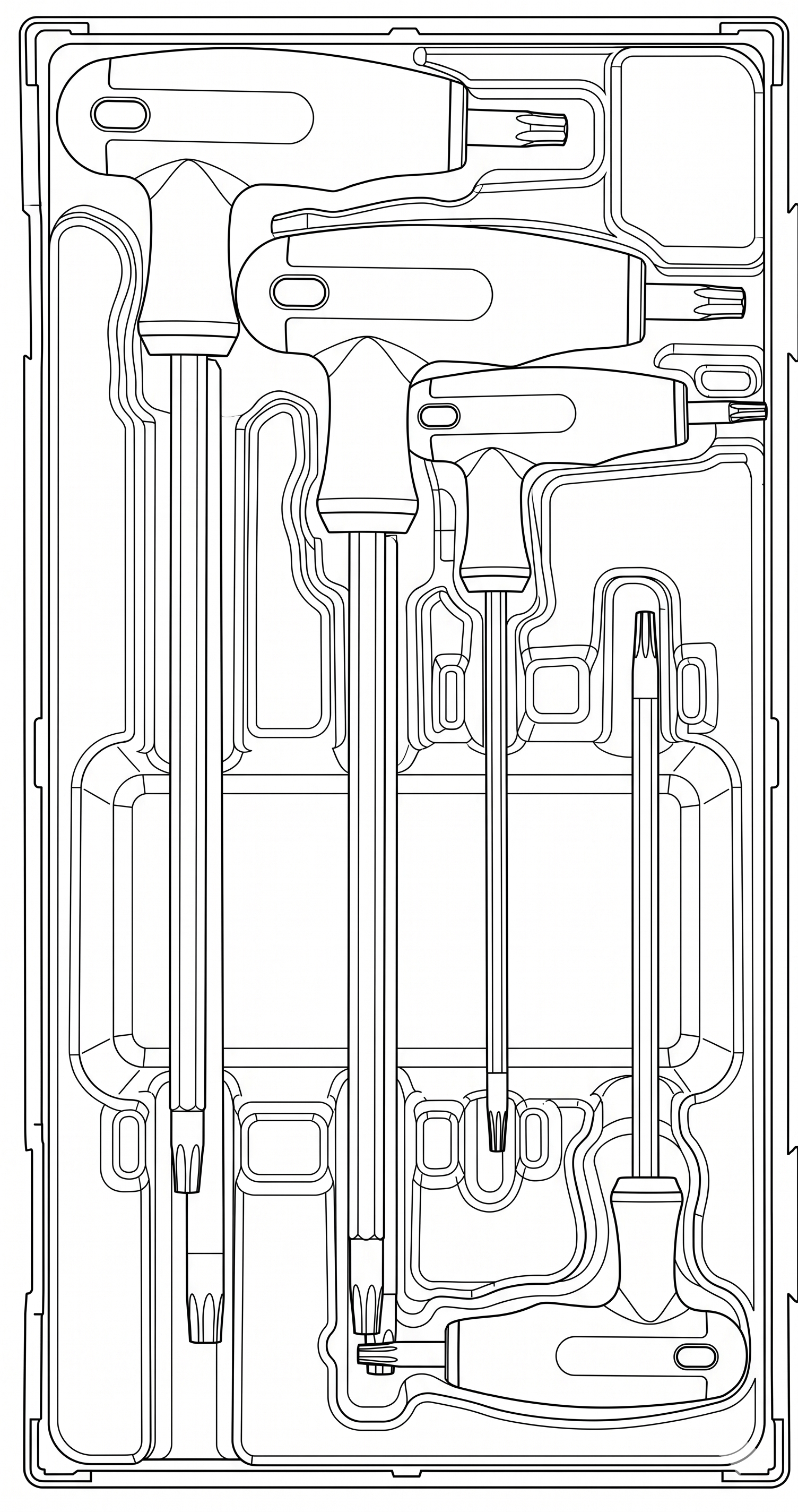 T-Handle TX/TPX Key Set TT1 7 Pieces