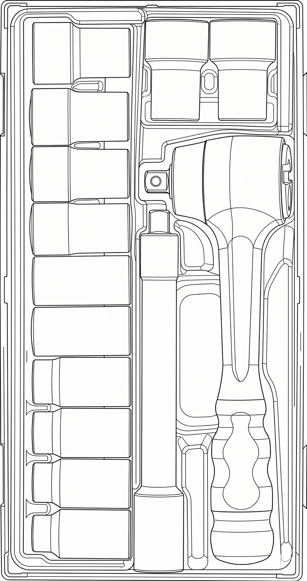 3/8" Insulated Socket Set TT1 14 Pieces