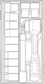 Juego de vasos aislados Teng Tools de 3/8" de 14 piezas — TTV3814