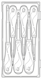 Teng Tools Juego de destornilladores aislados surtidos TT1 6 piezas — TTV706N
