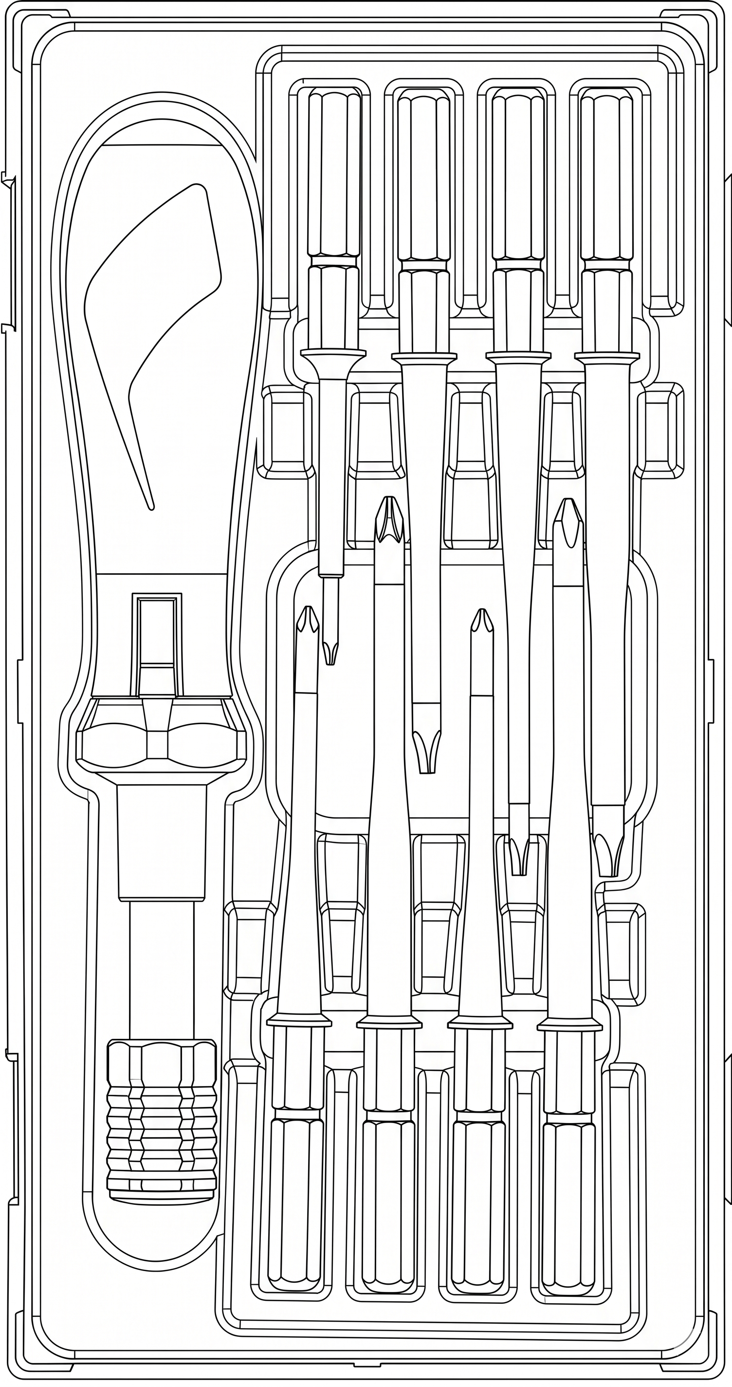 Insulated Torque Screwdriver Set TT1 9 Pieces