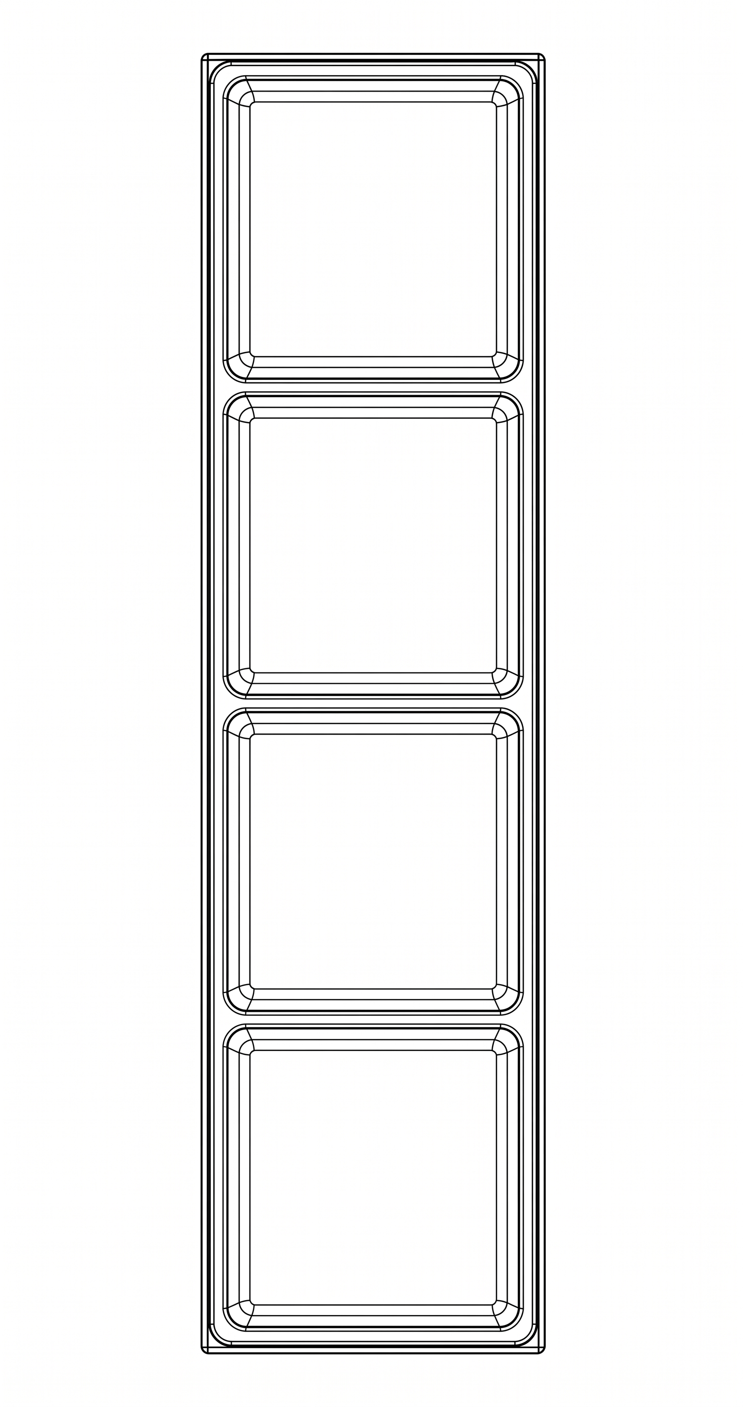 Storage Tray TTX4 4 Compartments
