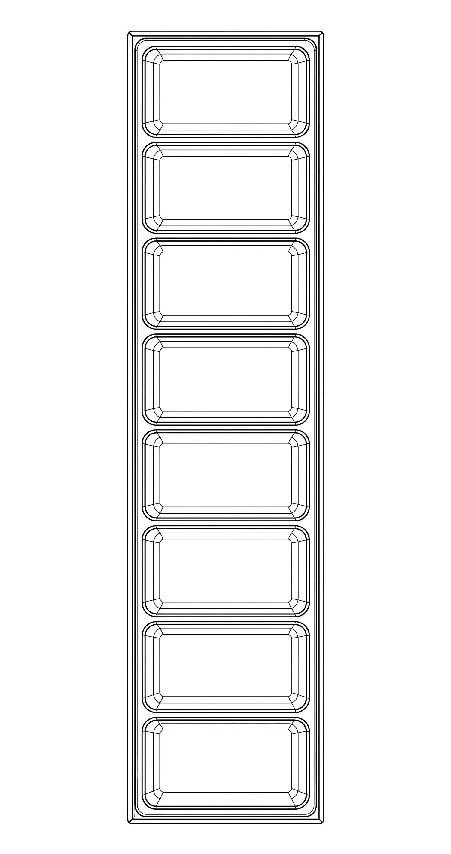 Storage Tray TTX4 8 Compartments