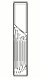 Juego de llaves combinadas Teng Tools TTX4 de 7 piezas — TTX2032