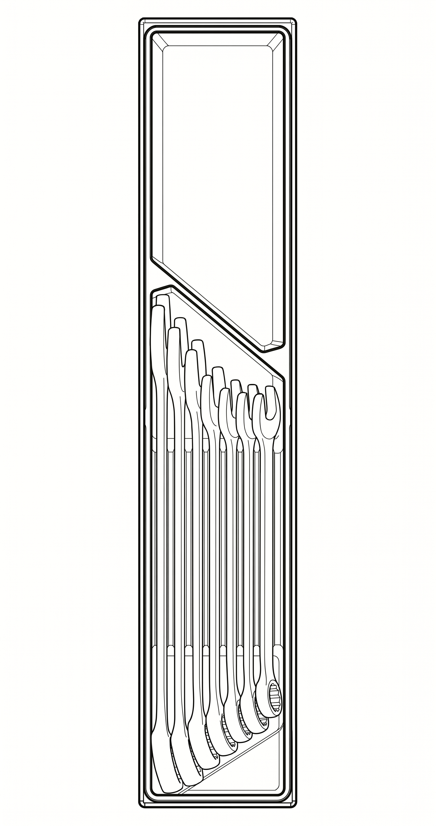 Combination Spanner Set TTX4 7 Pieces