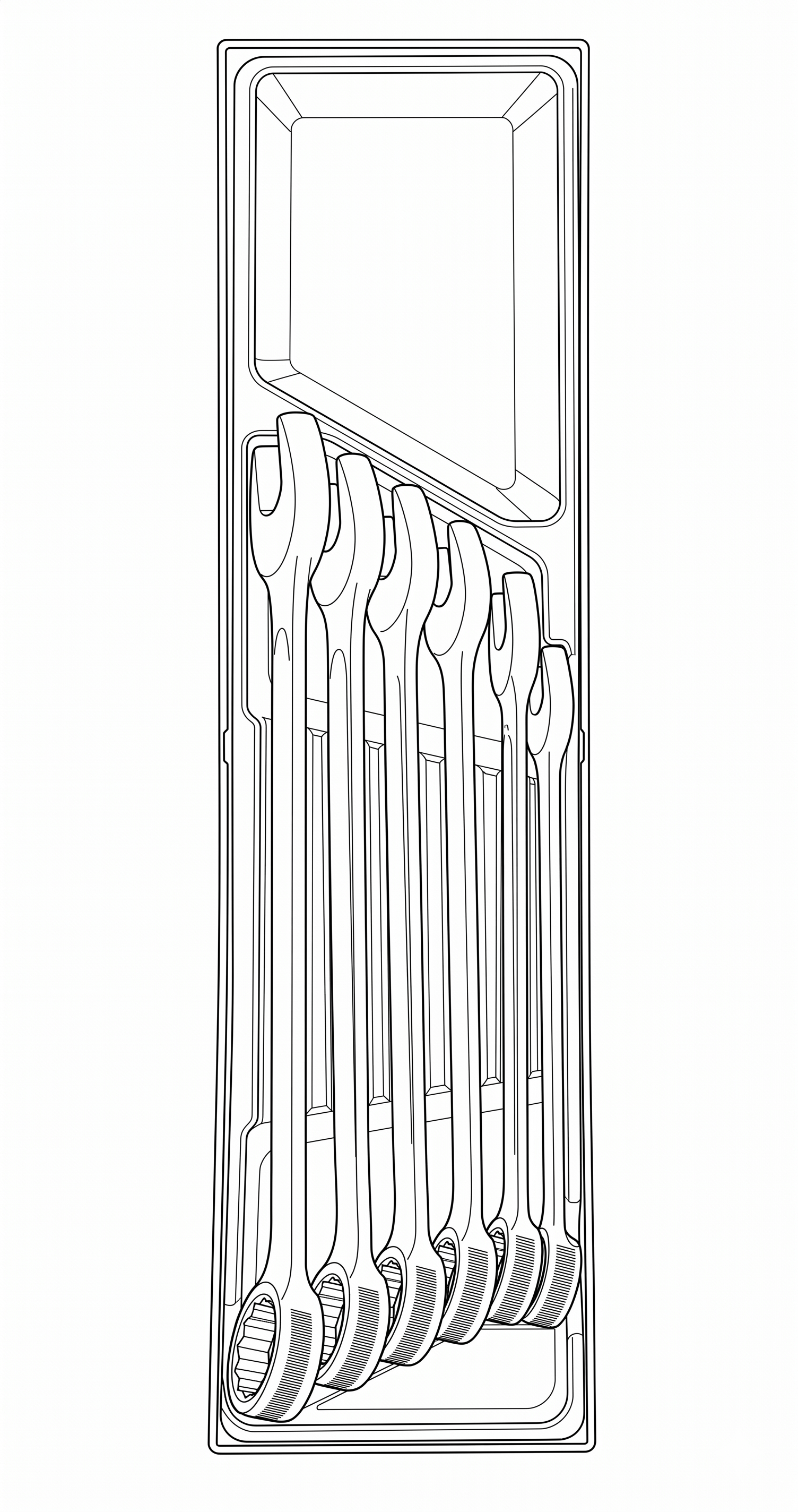 Metric Combination Spanner Set TTX4 6 Pieces