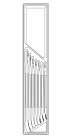 Juego de llaves combinadas Teng Tools AF TTX4 7 piezas — TTX2640