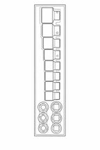 Juego de vasos AF de 12 caras de 3/4" de Teng Tools TTX4 de 14 piezas — TTX34AF