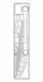 Juego de llaves Teng Tools de doble anillo AF TTX4 7 piezas — TTX6707