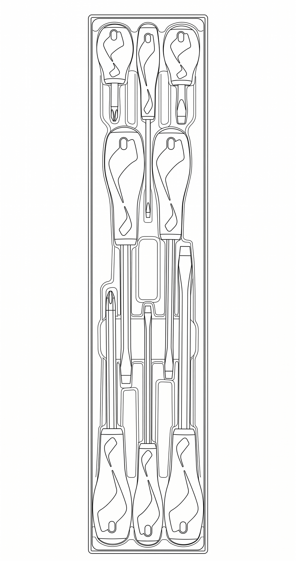 Screwdriver Set Flat & PH TTX4 8 Pieces