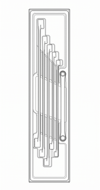 Juego de llaves de doble estrella largas Teng Tools TTX4 de 6 piezas — TTXFLS06