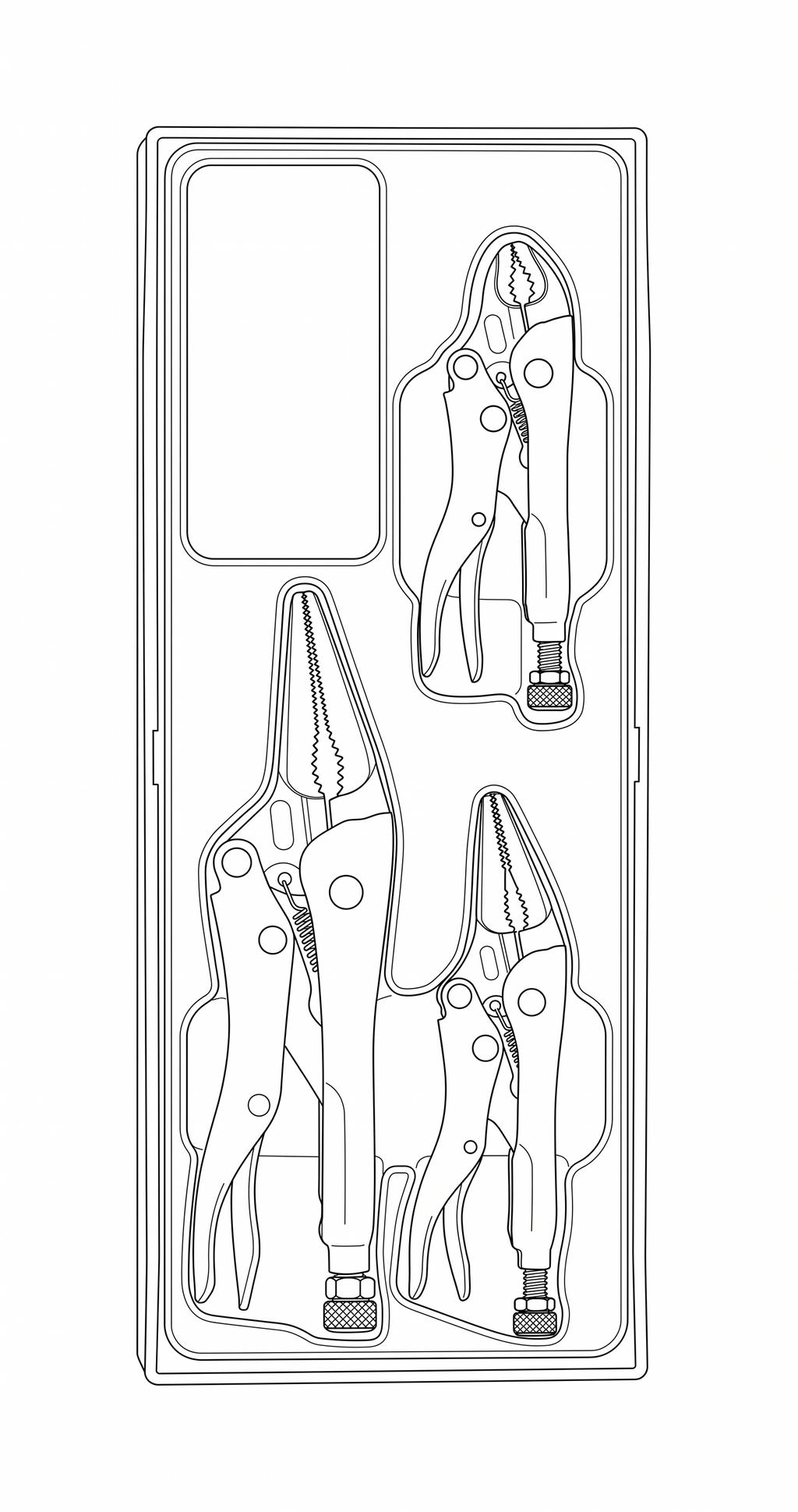 Power Grip Plier Set TTX2 3 Pieces