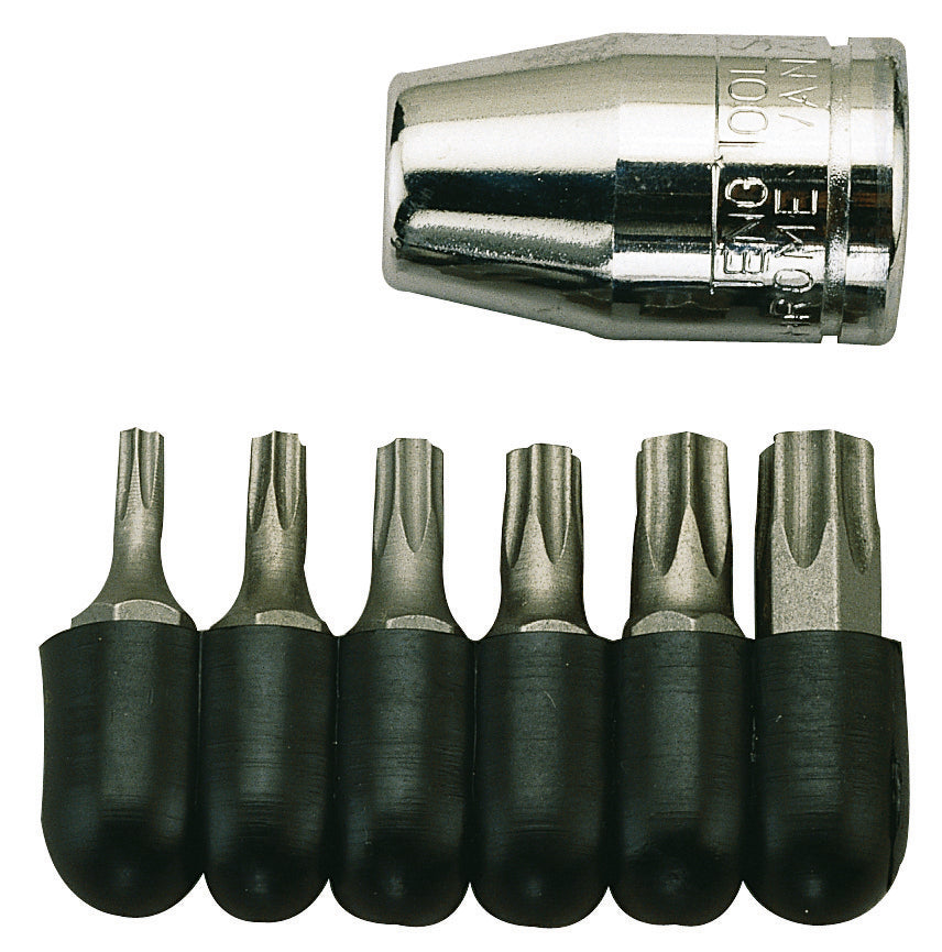 Bit Set With 3/8" Coupler TX 7 Pieces — Teng Tools 1486