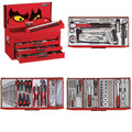 Teng Tools 26" PRO Top Box TT Tool Kit 140 Pieces Red — TC8140NF