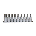 1/2 Hex Bit Socket Clip Rail Set 9 Pieces — Teng Tools M1212