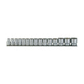 1/2 Socket Clip Rail Set 12 Pt SAE 15 Pieces — Teng Tools M1215AF