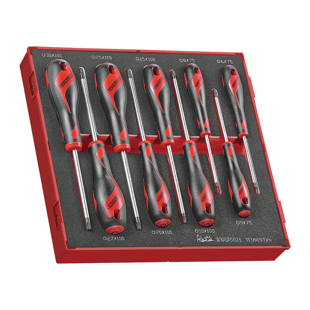 Screwdriver Set TX FOAM2 9 Pieces