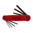 Juego de llaves hexagonales y TX de bola Teng Tools FOAM2, 42 piezas — TEDHT42