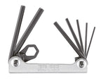 Folding Hex Key Set AF 7 Pieces