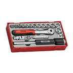 Teng Tools Juego de vasos de 3/8, 6 pt, 19 piezas — TT3819