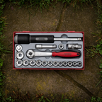 Teng Tools Juego de vasos de 3/8, 6 pt, 19 piezas — TT3819