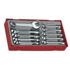 Teng Tools Juego de llaves combinadas cortas TT1 de 10 piezas — TT6010M