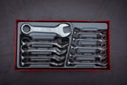 Teng Tools Juego de llaves combinadas cortas TT1 de 10 piezas — TT6010M