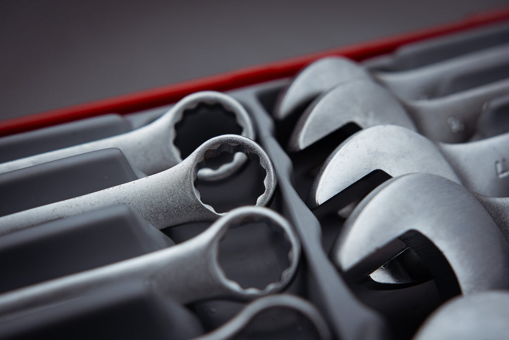 Stubby Combination Spanner Set TT1 10 Pieces