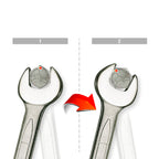 Juego de llaves combinadas de carraca Teng Tools R TT1, 8 piezas — TT6508R