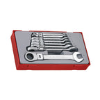 Juego de llaves combinadas con carraca Teng Tools RF TT1 de 8 piezas — TT6508RF
