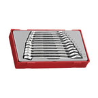 Juego de llaves combinadas antideslizantes Teng Tools TT1 de 12 piezas — TT8012