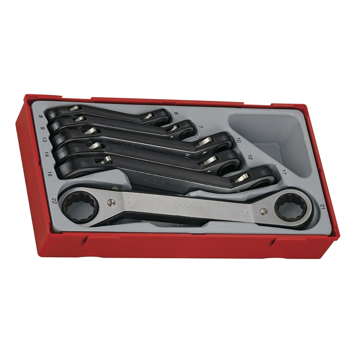 Ratcheting Ring Spanner Set TT1 6 Pieces