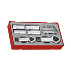 Juego de extractores y rompenueces Teng Tools TT1, 11 piezas — TTSN11