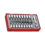 Juego de vasos con puntas TX de 3/8" Teng Tools TT1 de 30 piezas — TTTX30