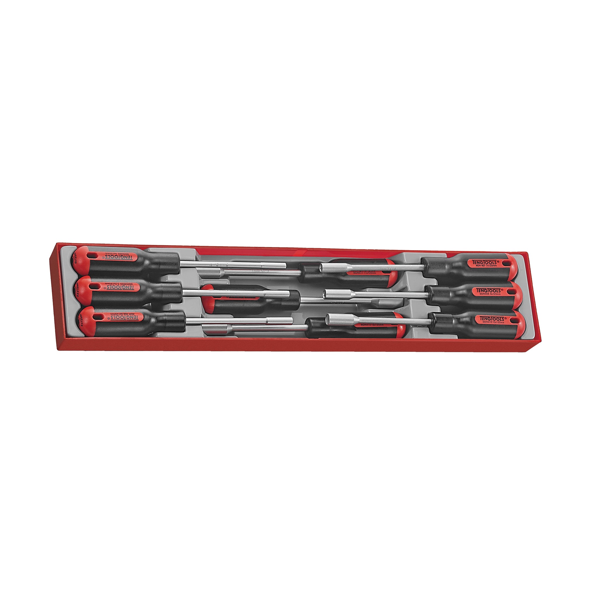Teng Tools Nut Driver Set TTX4 9 Pieces OLD — TTXMDN